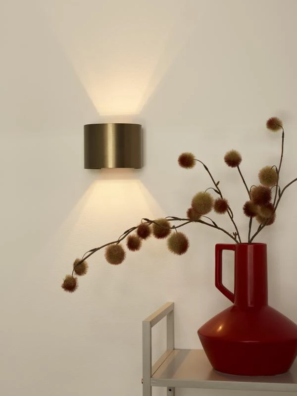 Lucide XIO - Wall light - LED Dim. - G9 - 1x3,5W 2700K - Adjustable beam angle - Rust Brown - atmosphere 1